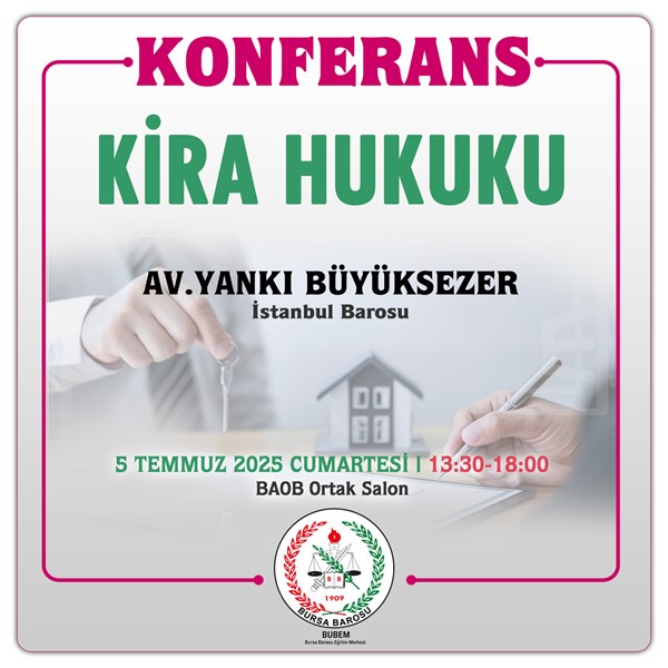 KONFERANS | KİRA HUKUKU